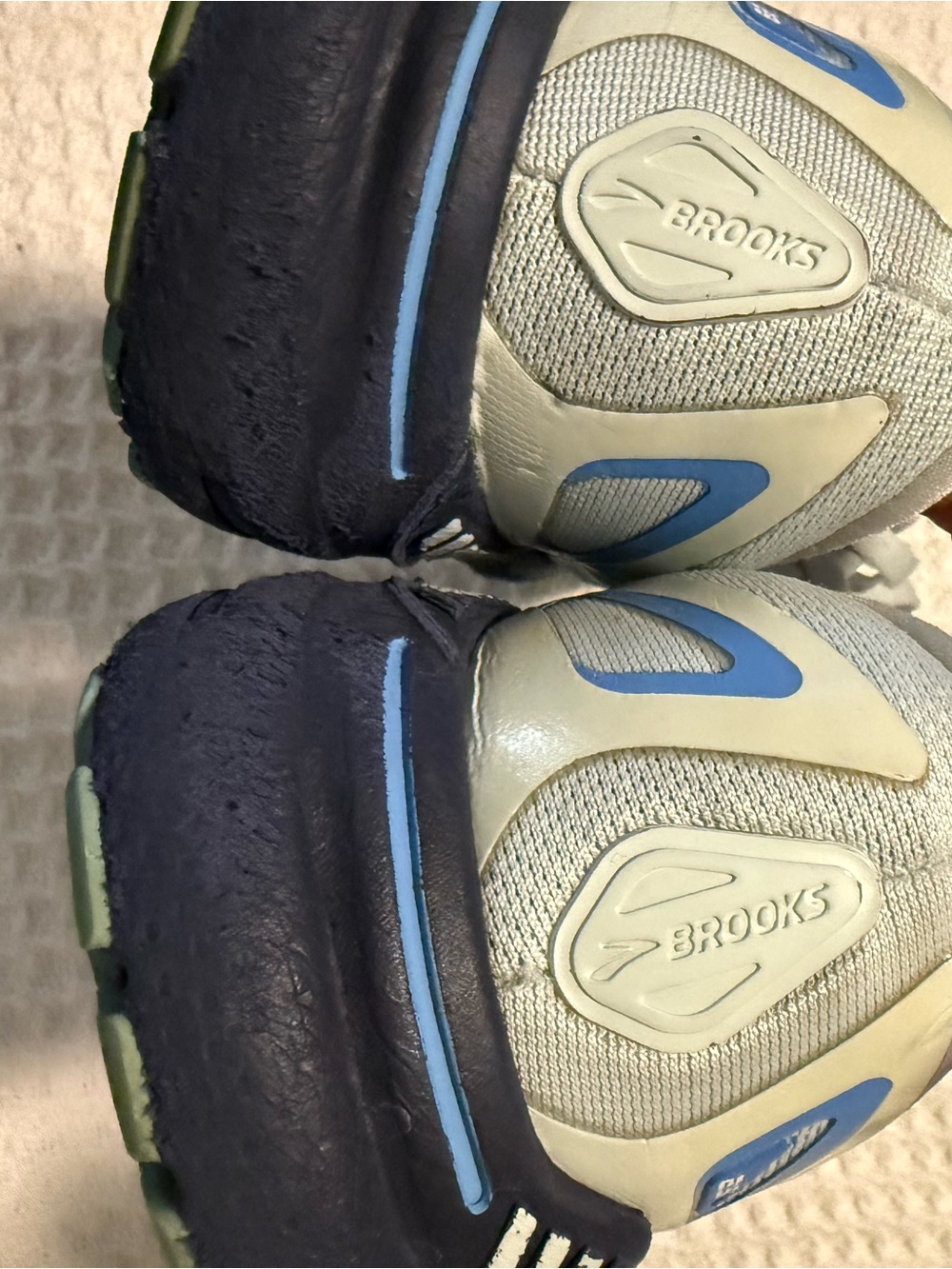 Brooks Adrenaline GTS 23 Running Shoes Women’s 9.5B Blue Gray Athletic Sneakers - Picture 4 of 9